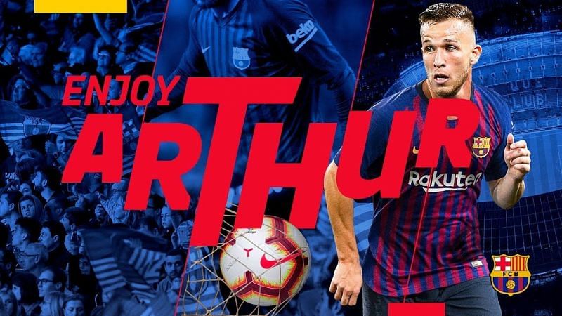 Barca's new Controller Arthur